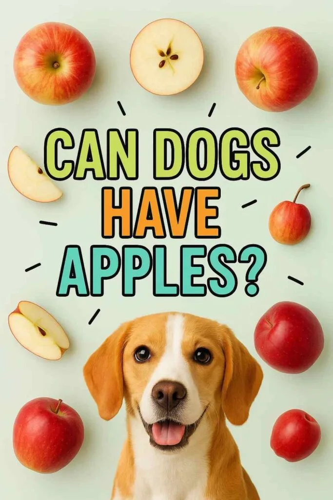 Can dogs have apples pin