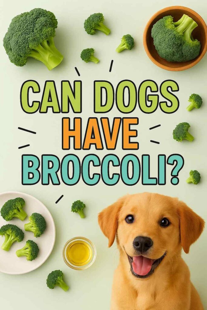 Can dogs have broccoli pin