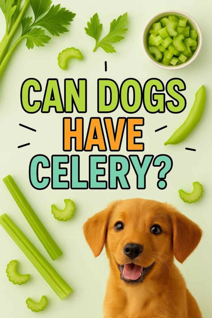 Can dogs have celery pin