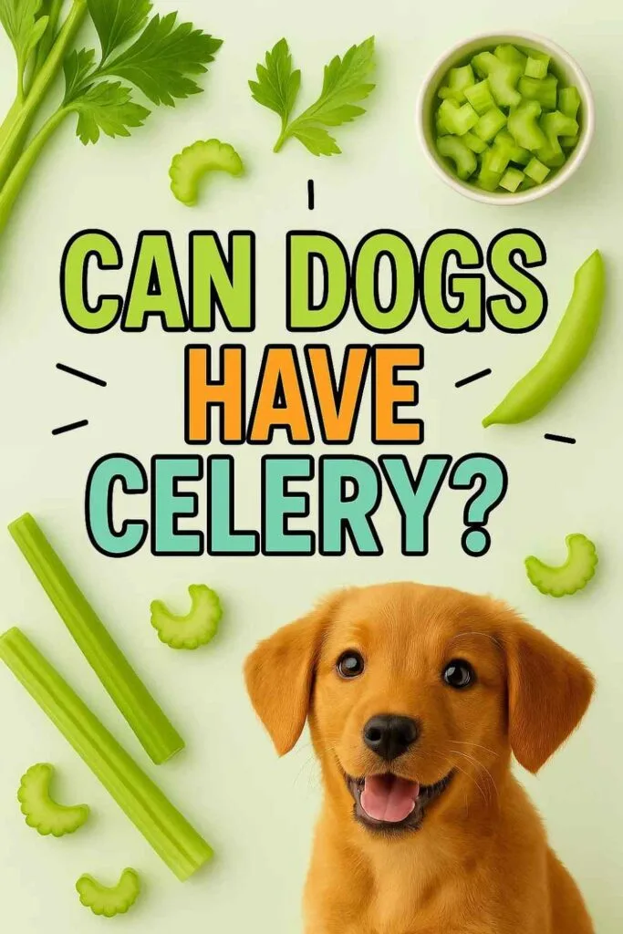 Can dogs have celery pin