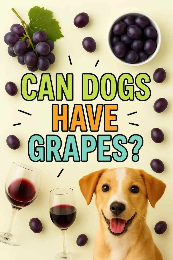 Can dogs have grapes pin