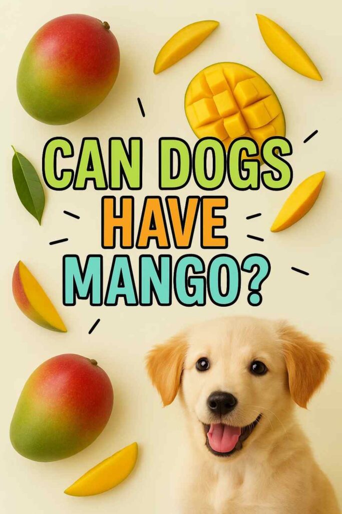 Can dogs have mangos pin