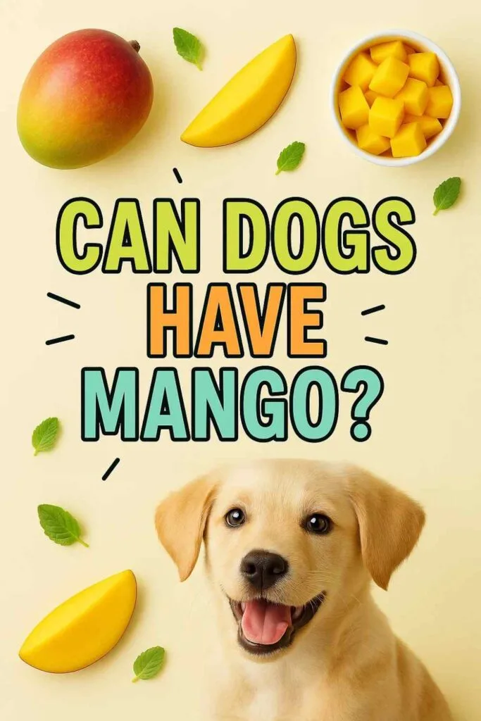 Can dogs have mangos pin