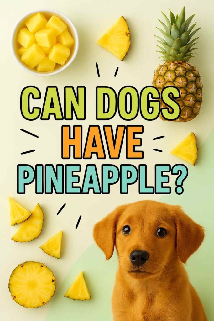 Can dogs have pineapple pin