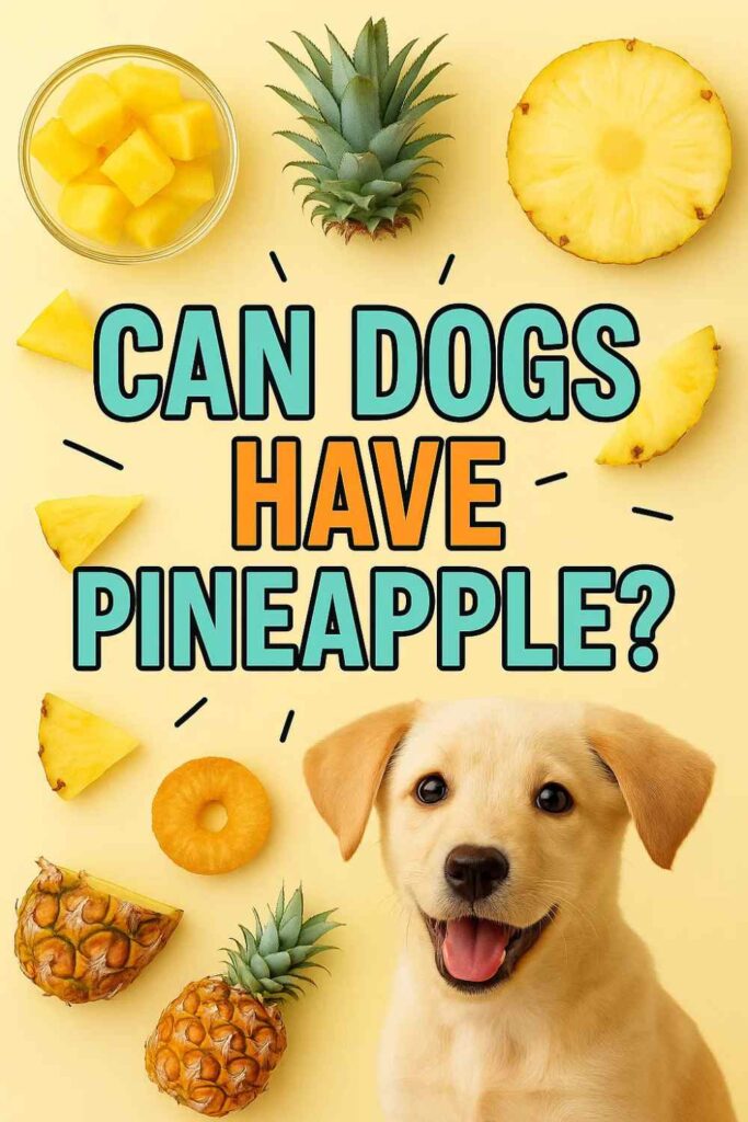 Can dogs have pineapple pin