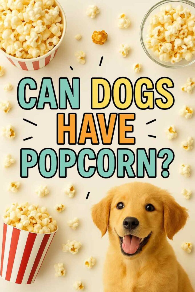 Can dogs have popcorn pin