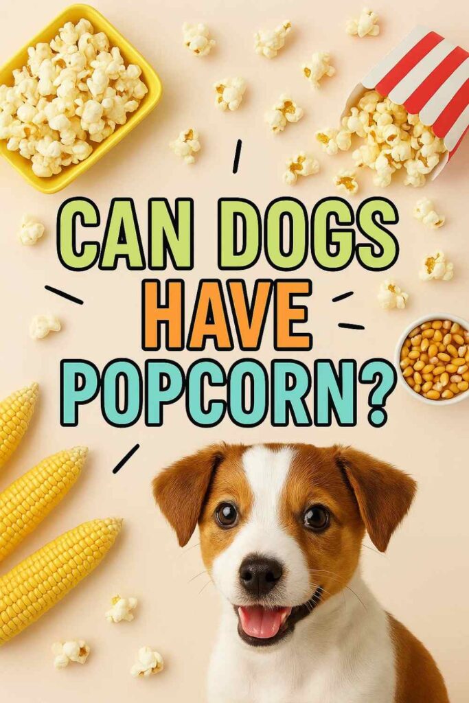 Can dogs have popcorn pin
