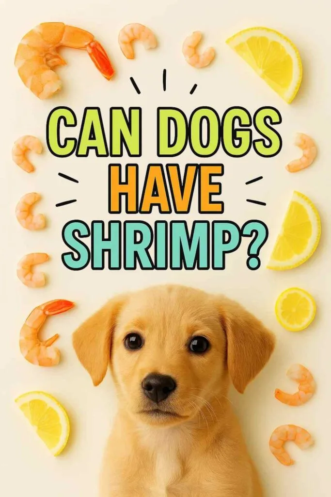 Can dogs have shrimp pin