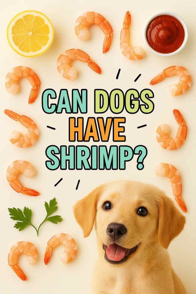 Can dogs have shrimp pin