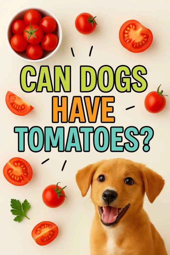 Can dogs have tomatoes pin