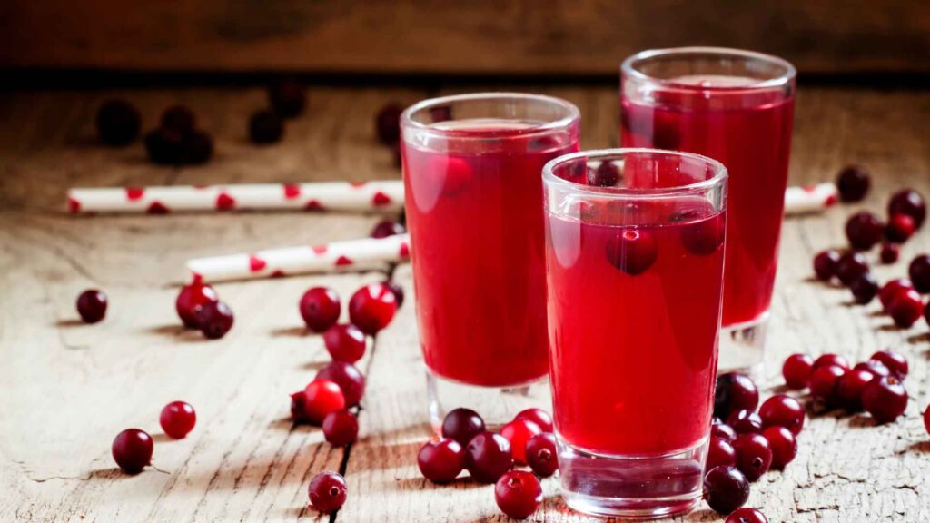 Cranberry juice
