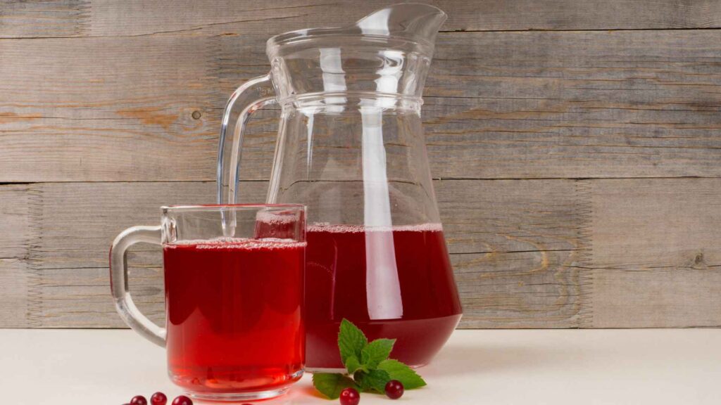 Cranberry juice