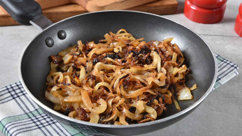 cooked onions
