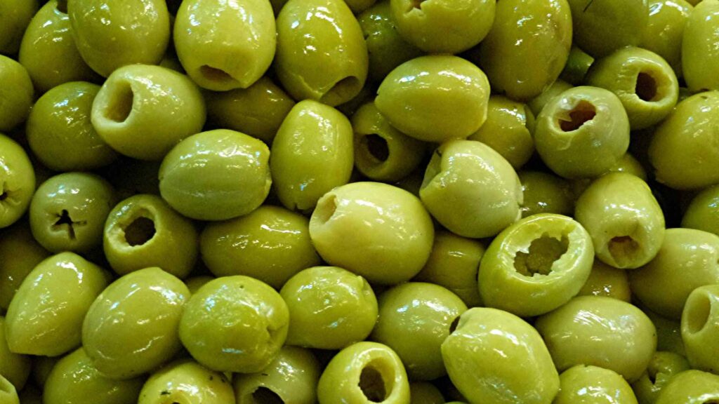 green olives