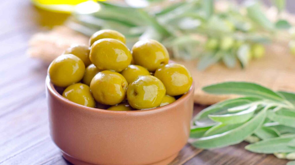 green olives