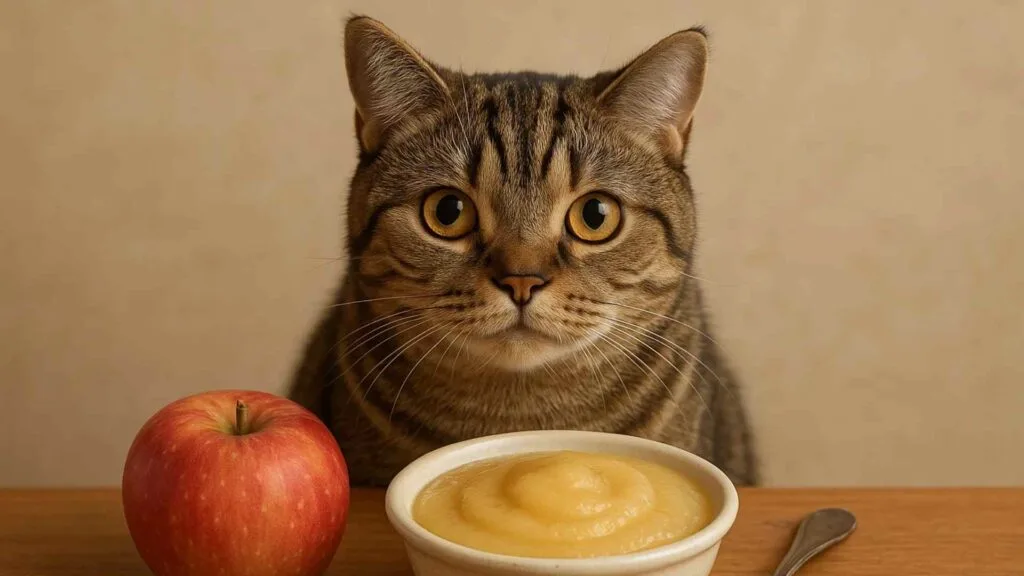 can cats eat applesauce