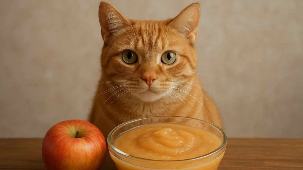 can cats eat applesauce