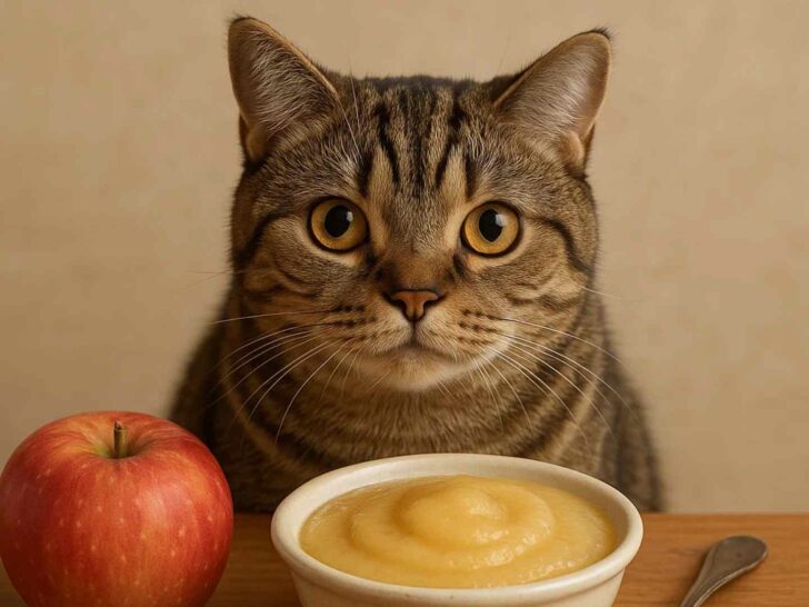 can cats eat applesauce