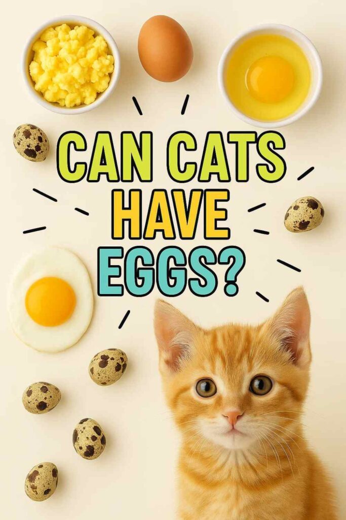 Can cats have eggs pin