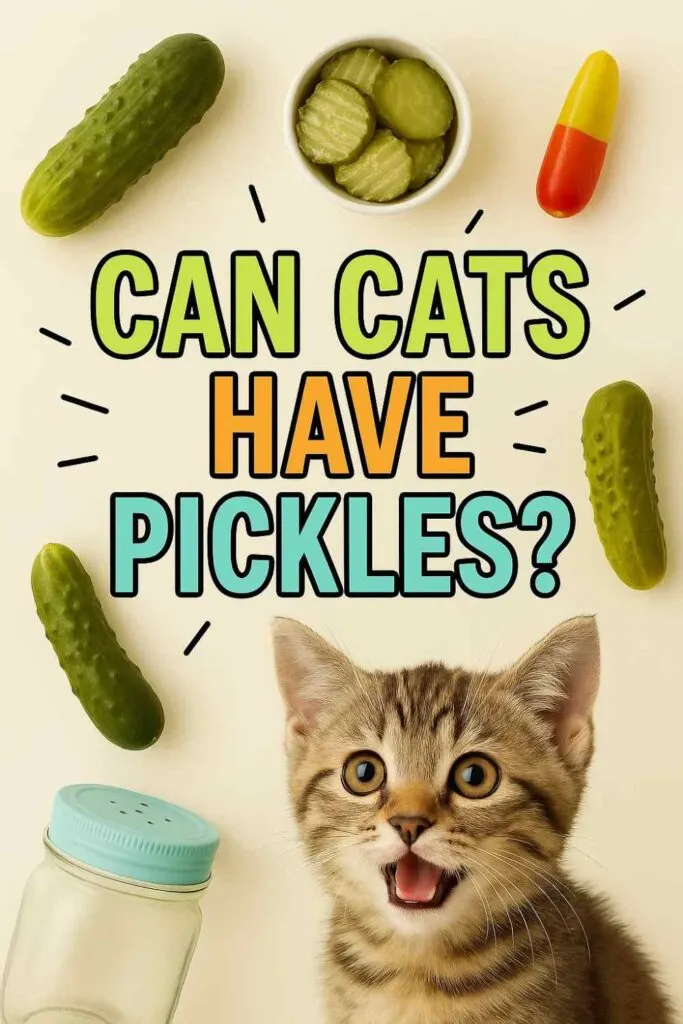 Can cats have pickles pin
