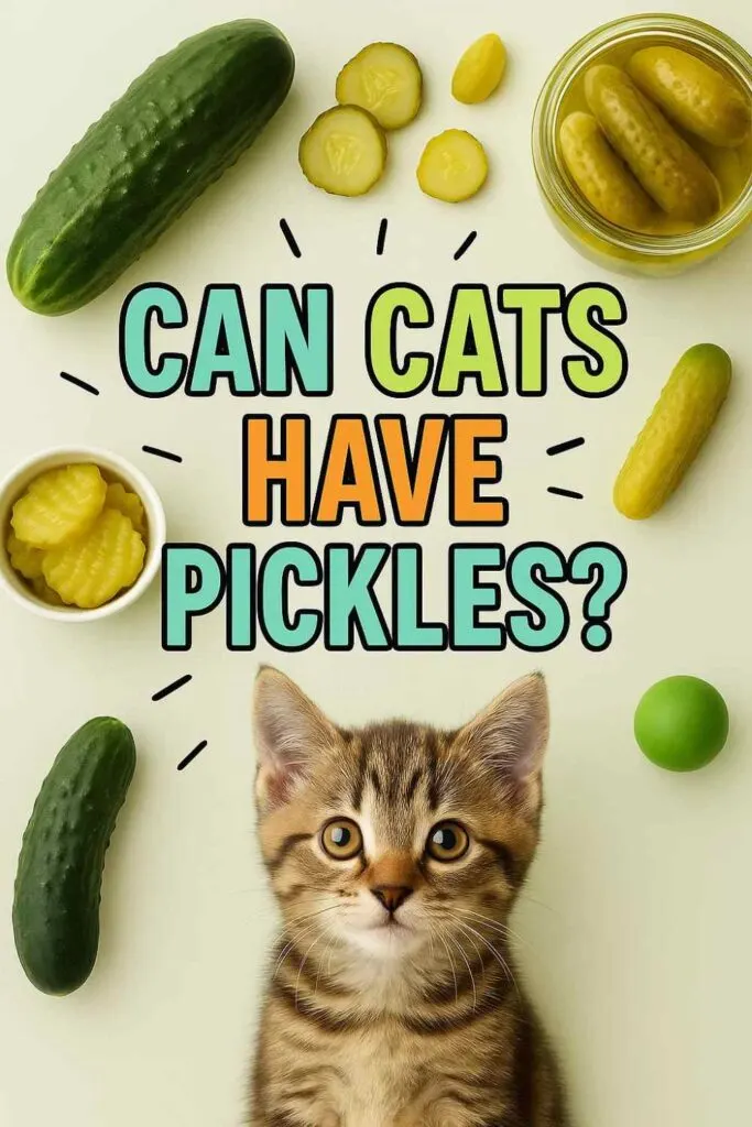 Can cats have pickles pin