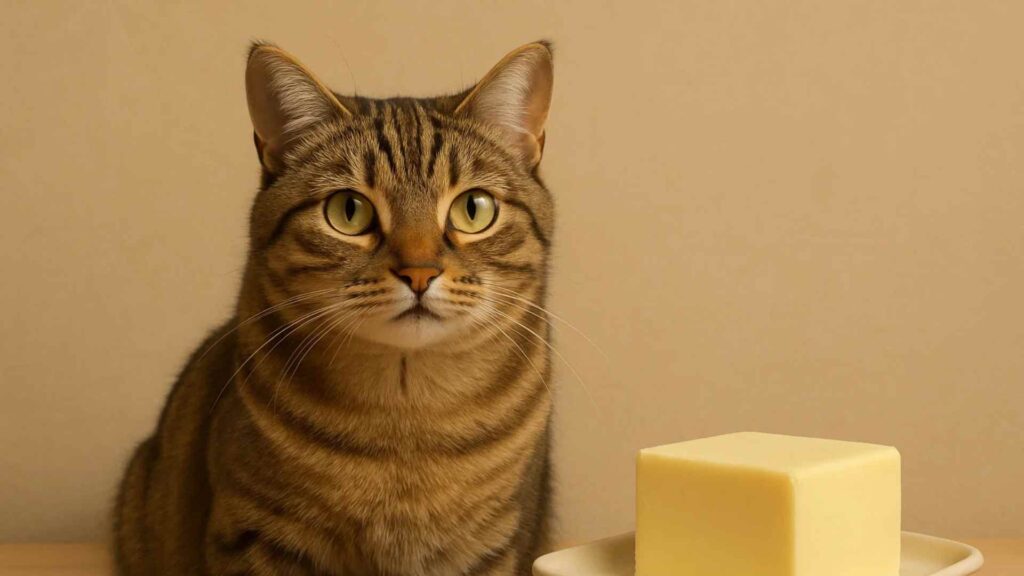 can cats have butter?