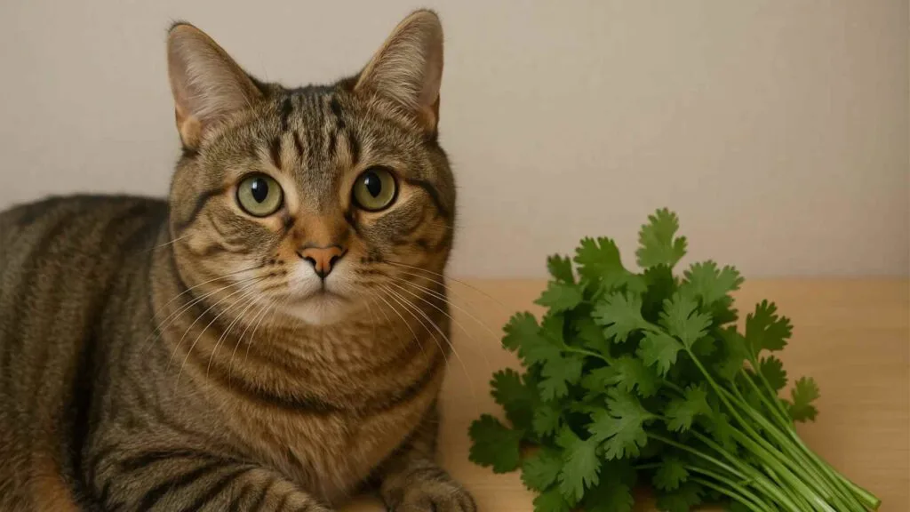 can cats have cilantro