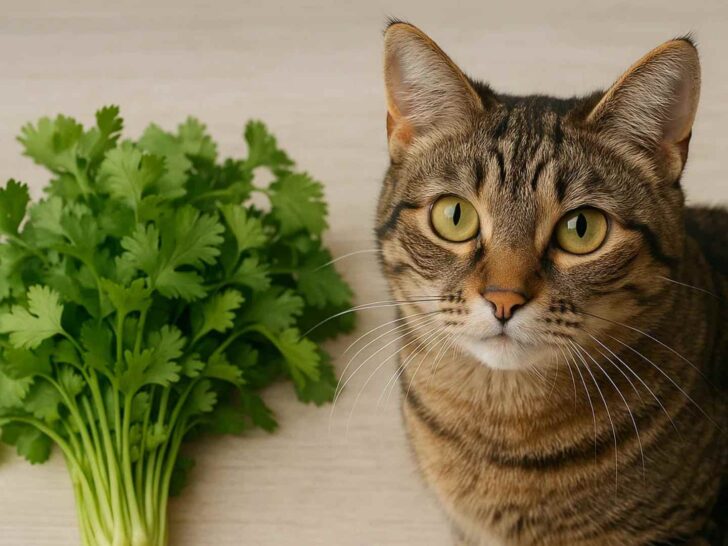 can cats have cilantro