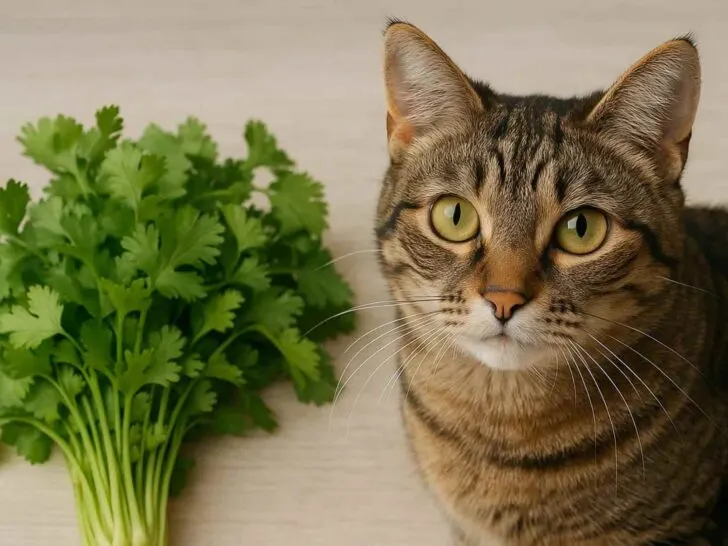 can cats have cilantro