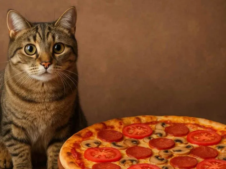 can cats have pizza