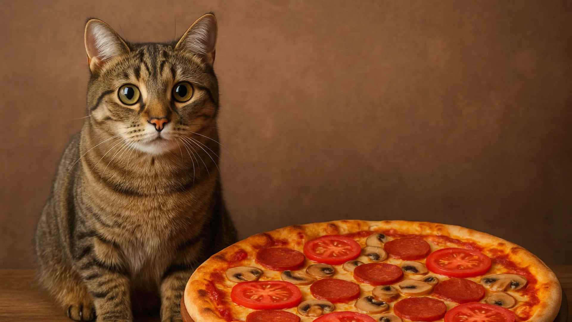 Cat and pizza safety guide
