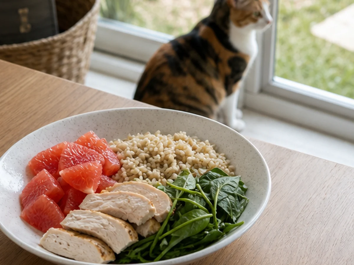 Secure kitchen storage scene involving jasmine rice