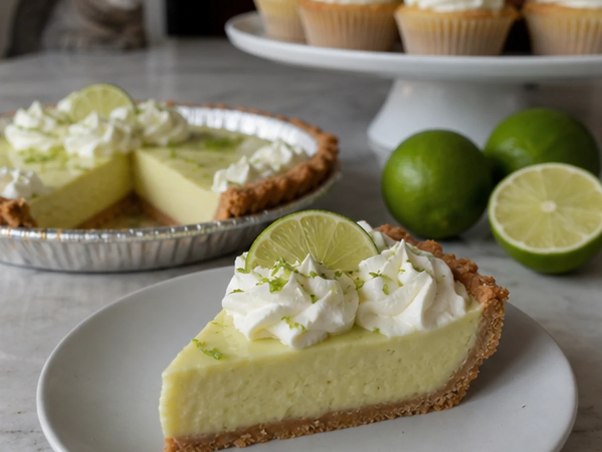 Lime arranged in a natural kitchen scene
