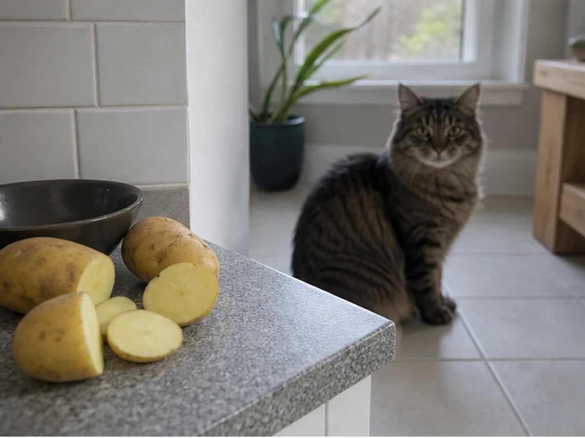 Pinto Beans arranged in a natural kitchen scene